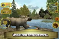 Extreme Wild Rhino Simulator Screen Shot 3
