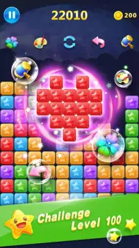 PopQuiz - Free Star Blast Block Puzzle Game Screen Shot 4