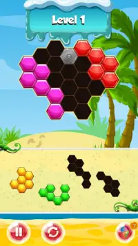 Hexagon Puzzle - Intelligence Game For Kids Screen Shot 4