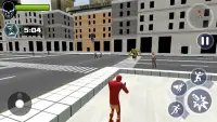 Super Iron Hero Fly Crime 3D Screen Shot 0