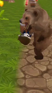 Running Bear: Forrest Run 3D Screen Shot 4