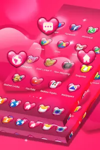 Love Theme Launcher Screen Shot 3