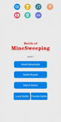 Minesweeper Battle - Free Online mine clearance Screen Shot 1