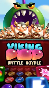 Viking Pop: Battle Royale Puzzle Screen Shot 0