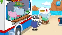 카페 Hippo: 어린이 요리 게임 Screen Shot 2