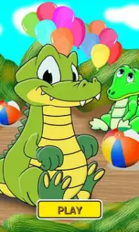 التمساح ألعاب مجانية: أطفال Screen Shot 3