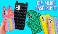 DIY Pop it Fidget Toys 3D Phone Case Game Screen Shot 0