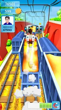 Subway Ella Surf Run Game 2020 Screen Shot 3