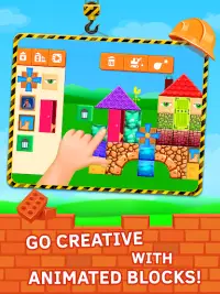 Construction Game Build with bricks Screen Shot 0