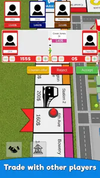 Building Monopoly online Business board games free Screen Shot 7