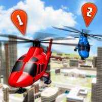 volant hélicoptère simulateur 2019 héli coureur 3D