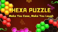 Lucky Puzzle Hexa - Super Block ဂိမ်းများ Screen Shot 0