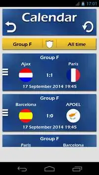 European Champions Cup Screen Shot 1