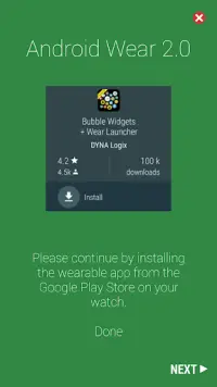 Watchface Tile Launcher dari Bubble Cloud Wear OS Screen Shot 8