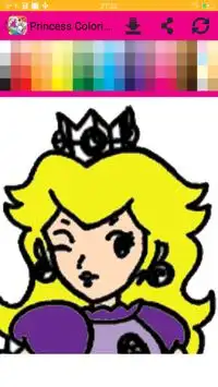 Princess Coloring Book Screen Shot 6