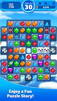 Jewel Ice Mania:Match 3 Puzzle Screen Shot 6