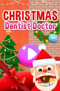 치과 의사 크리스마스 게임 Screen Shot 0