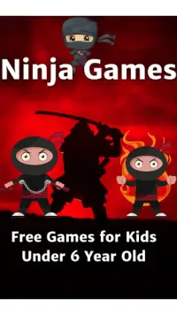 Kleinkinder Ninja-Spiel Für Ki Screen Shot 0
