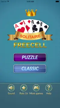 FreeCell Solitaire - card game Screen Shot 0