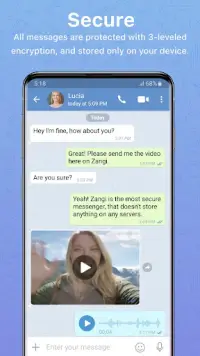 Zangi Messenger Screen Shot 0