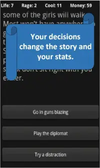 Detective's Choice: Choices Game RPG Screen Shot 1