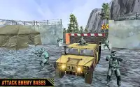 सेना ट्रक ड्राइविंग 3 डी मिशन Screen Shot 0