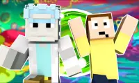 Rick & Morty Space Cruiser Addon Mod Minecraft PE Screen Shot 1