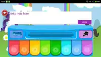 Little Pony Piano - Rainbow Dash Screen Shot 2