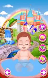 गर्भवती राजकुमारी बच्चे खेल Screen Shot 11