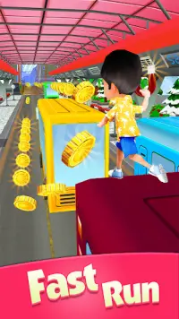 Subway Runner Prince in Endless city level Screen Shot 3