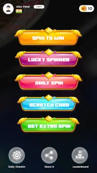 Luck by Spin : Win Free Diamond Screen Shot 0