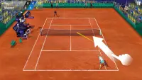 Le tennis chiquenaudé 3D Screen Shot 2