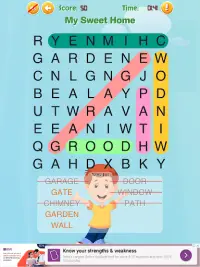 Word Search for Kids Screen Shot 1