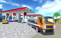 tanker truck simulator 3d Screen Shot 0