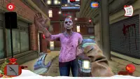 Horror Santa Zombie Game - Modern Zombie Killer Screen Shot 2