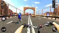 Corrida extrema de bicicleta 2019: Highway City Screen Shot 6