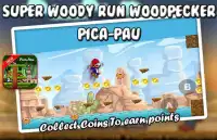 Super Woody Run Woodpecker Screen Shot 2