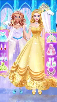 Princess dress up and makeover Screen Shot 3