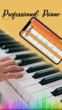 Professionelle Klavier App Screen Shot 1