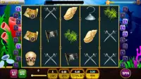 Pirate Slot Machine Over Sea Treasure Screen Shot 1