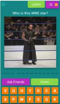 Quiz of WWE : Guess the WWE superstars - WWE game Screen Shot 2