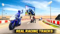 Thumb Moto Race 3D Screen Shot 2
