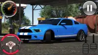 Racing  Shelby Mustang - Race Car Games 2019 Screen Shot 1