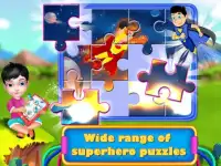 Puzzle Kids Super Hero Shape & Jigsaw Puzzles Screen Shot 4