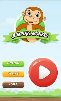 Jumping Monkey Game Screen Shot 0