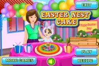 Easter Nest Cake Cooking Screen Shot 3