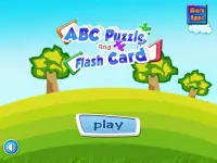 ABC Jigsaw Puzzle & flashcard : Kids Game Screen Shot 1