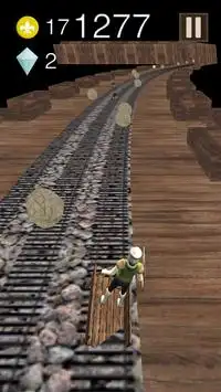 Subway Run: Minecart Rail Rush Screen Shot 4