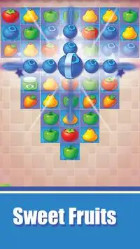 Fruits Crush новая бесплатная игра Match 3 Puzzle Screen Shot 4
