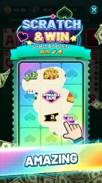 Solitaire Puzzle Game  - Big Prizes Screen Shot 2